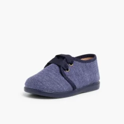 Menino Pisamonas Sapatos De Tela Tipo Blucher Menino
