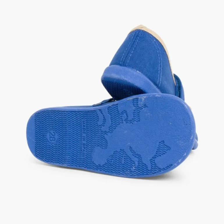 Menina Pisamonas Sapatos De Tela Tira Aderente Fina Com Laco