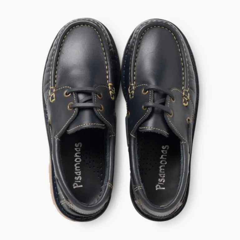 Menino Pisamonas Sapatos De Vela Com Atacadores