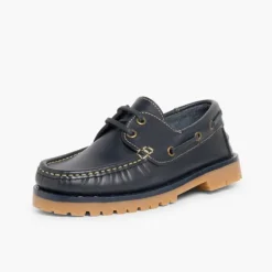 Menino Pisamonas Sapatos De Vela Com Atacadores