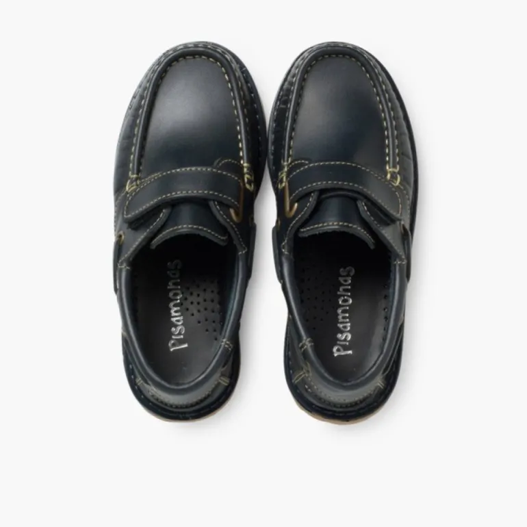 Menino Pisamonas Sapatos De Vela Com Tiras Aderentes