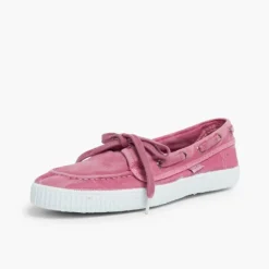 Menina Pisamonas Sapatos De Vela De Lona Com Sola Branca