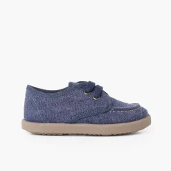 Menino Pisamonas Sapatos De Vela Lona Casual Sport