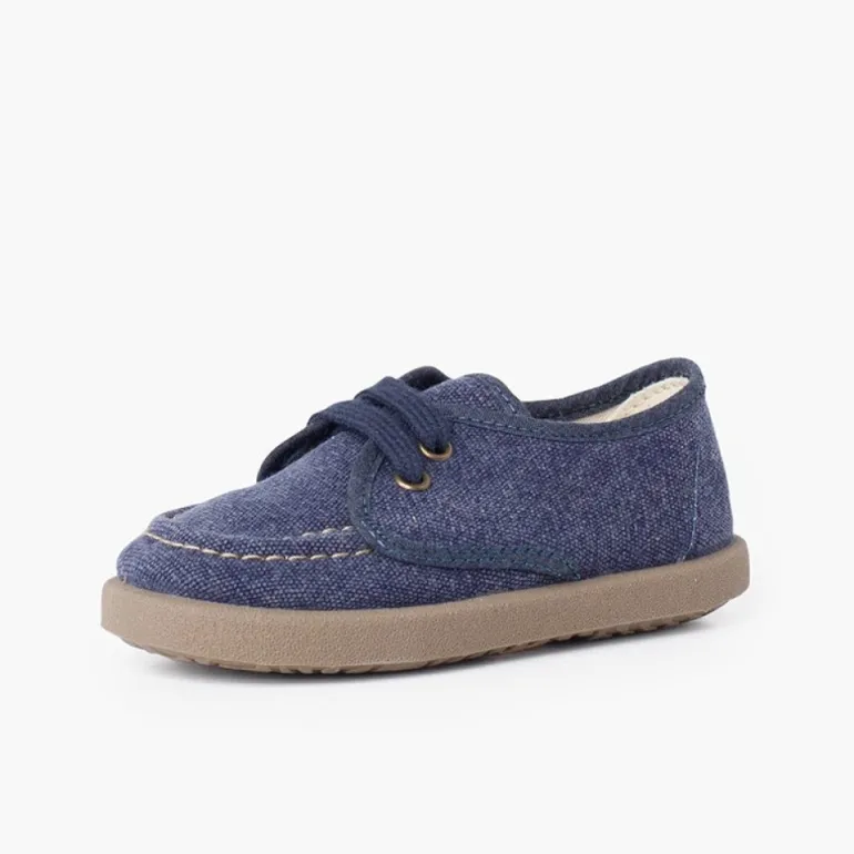 Menino Pisamonas Sapatos De Vela Lona Casual Sport
