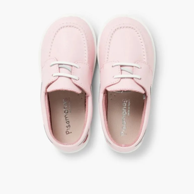 Menino Pisamonas Sapatos De Vela Pele Lavavel