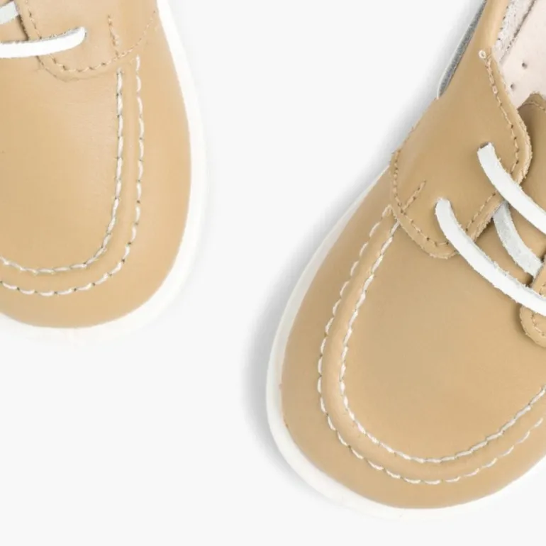Menino Pisamonas Sapatos De Vela Pele Lavavel