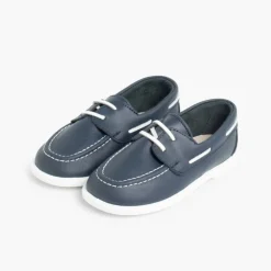 Menino Pisamonas Sapatos De Vela Pele Lavavel