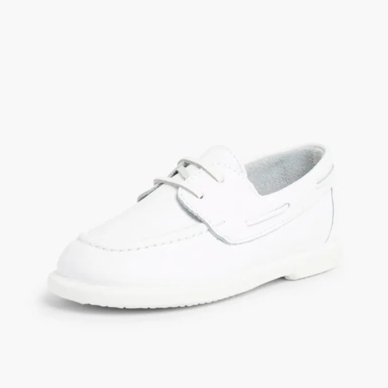 Menino Pisamonas Sapatos De Vela Pele Lavavel