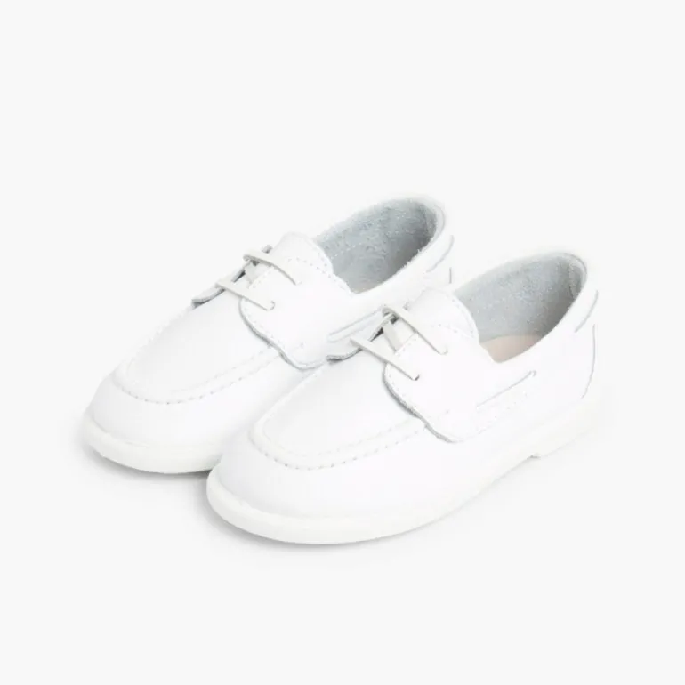 Menino Pisamonas Sapatos De Vela Pele Lavavel