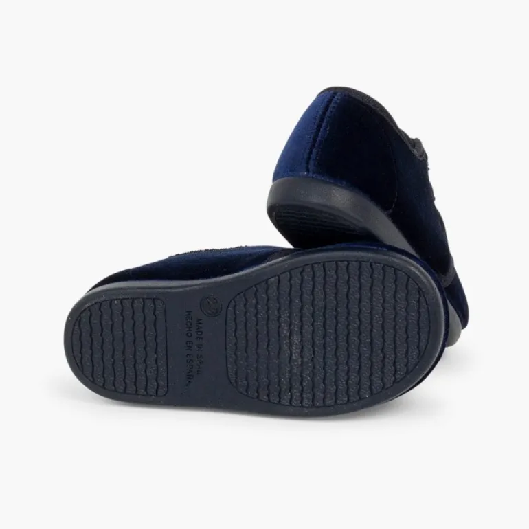 Menina Pisamonas Sapatos De Veludo Atacadores Gorgorao