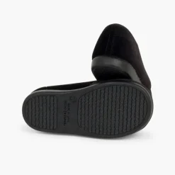Menina Pisamonas Sapatos De Veludo Atacadores Gorgorao