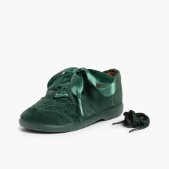 Menina Pisamonas Sapatos Estilo Inglês Criancas De Camurca