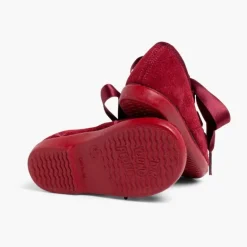 Menina Pisamonas Sapatos Estilo Inglês Criancas De Camurca