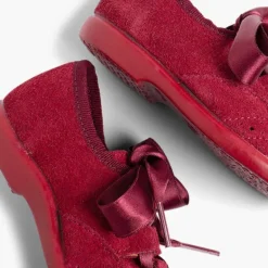 Menina Pisamonas Sapatos Estilo Inglês Criancas De Camurca