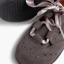 Menina Pisamonas Sapatos Estilo Inglês Criancas De Camurca