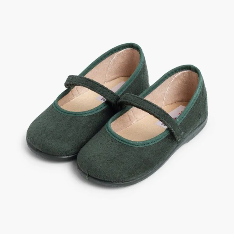 Menina Pisamonas Sapatos Merceditas Bamara Com Tiras Aderentes
