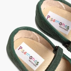 Menina Pisamonas Sapatos Merceditas Bamara Com Tiras Aderentes