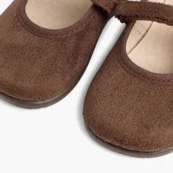 Menina Pisamonas Sapatos Merceditas Bamara Com Tiras Aderentes