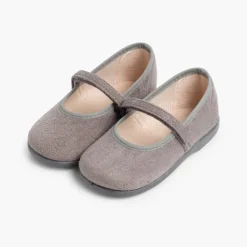 Menina Pisamonas Sapatos Merceditas Bamara Com Tiras Aderentes