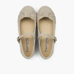 Menina Pisamonas Sapatos Merceditas Cerimónia Laco Fivela