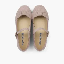 Menina Pisamonas Sapatos Merceditas Cerimónia Laco Fivela