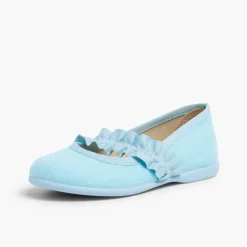 Menina Pisamonas Sapatos Merceditas Com Tira Elastica Larga