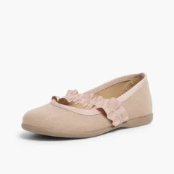 Menina Pisamonas Sapatos Merceditas Com Tira Elastica Larga