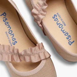 Menina Pisamonas Sapatos Merceditas Com Tira Elastica Larga