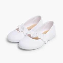 Menina Pisamonas Sapatos Merceditas Com Tira Elastica Larga