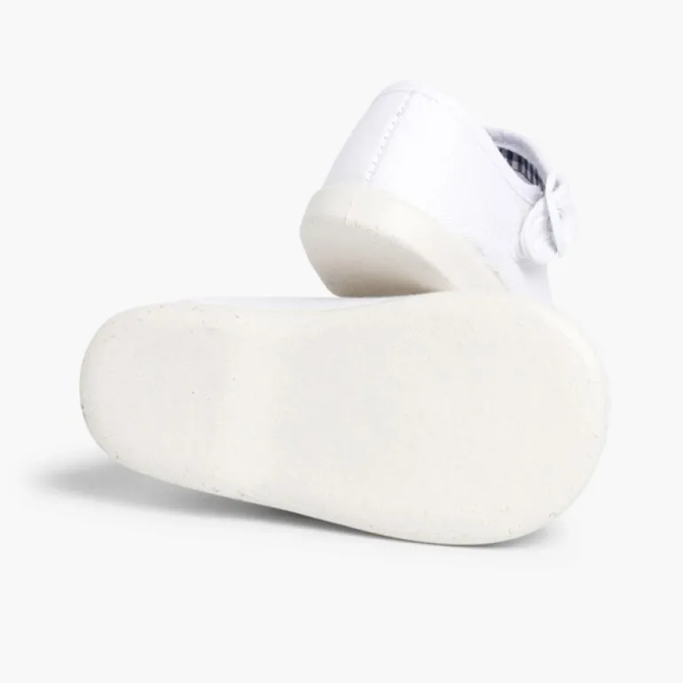 Menina Pisamonas Sapatos Merceditas De Lona Para Meninas