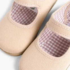Menina Pisamonas Sapatos Merceditas De Lona Para Meninas