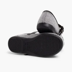 Menina Pisamonas Sapatos Merceditas Espiga Com Laco