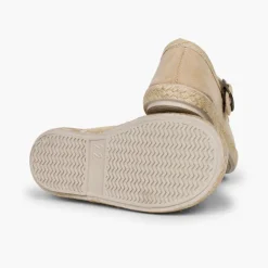 Menina Pisamonas Sapatos Merceditas Fivela Bamara E Juta