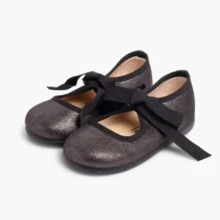 Menina Pisamonas Sapatos Merceditas Menina Com Brilho E Laco