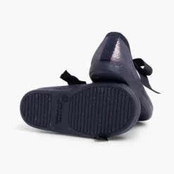 Menina Pisamonas Sapatos Merceditas Menina Com Brilho E Laco