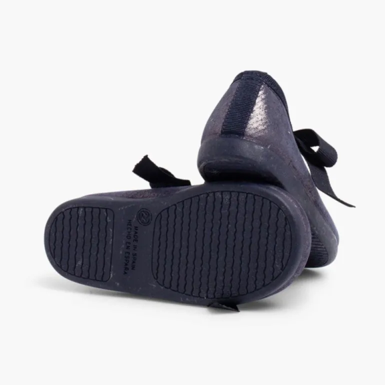 Menina Pisamonas Sapatos Merceditas Menina Com Brilho E Laco