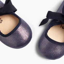 Menina Pisamonas Sapatos Merceditas Menina Com Brilho E Laco
