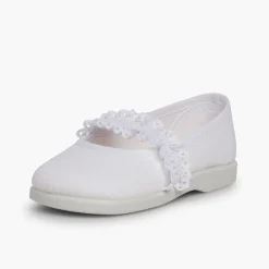Menina Pisamonas Sapatos Merceditas Menina Tira Elastica Renda