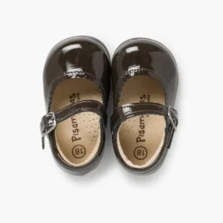Menina Pisamonas Sapatos Merceditas Menina Verniz Fivela