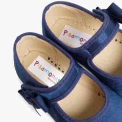 Menina Pisamonas Sapatos Merceditas Menina De Cetim Com Tiras Aderentes