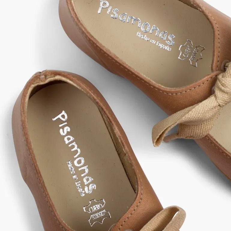 Menina Pisamonas Sapatos Merceditas Pele Fecho Laco