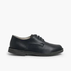 Menina Pisamonas Sapatos Oxford Menino Pele