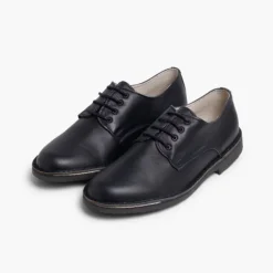 Menina Pisamonas Sapatos Oxford Menino Pele