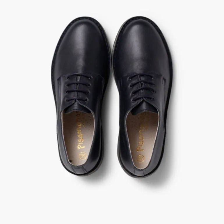 Menina Pisamonas Sapatos Oxford Menino Pele