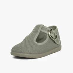 Menino Pisamonas Sapatos Pepito Linho Com Fivela