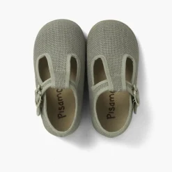 Menino Pisamonas Sapatos Pepito Linho Com Fivela