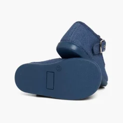 Menino Pisamonas Sapatos Pepito Linho Com Fivela