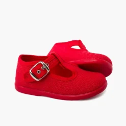 Menino Pisamonas Sapatos Pepito Linho Com Fivela