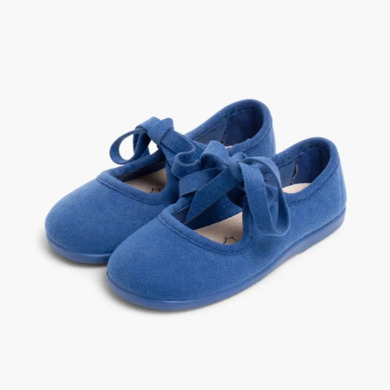 Menina Pisamonas Sapatos Tipo Camurca Nortenas Com Laco