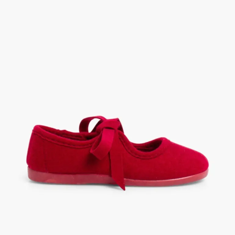 Menina Pisamonas Sapatos Tipo Camurca Nortenas Com Laco